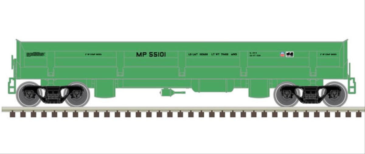 #D# Master Difco Side Dump Car Missouri Pacific 55143