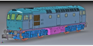 *Class 33 103 'Swordfish' Fragonset (DCC-Fitted)