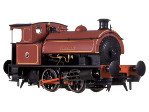 *HL 0-4-0 'Wallaby' Australian Iron Steel maroon(DCC-Fitted)