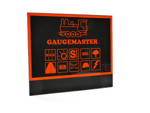 Gaugemaster Brand Header Top for Rotary Stand