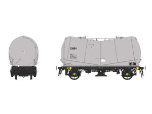 PCA Tank Wagon BCC Grey 10894