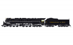 *C&O Articulated Allegheny Steam Locomotive 1601