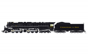 *C&O Articulated Allegheny Steam Locomotive 1632
