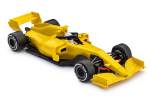 Monoposto Generic Single Seat Racing Car Yellow