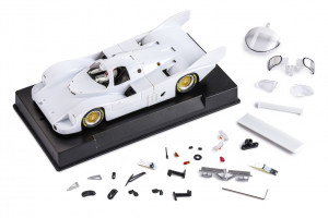 Porsche 956 KH White Kit w/Pre-Assembled Unpainted Parts