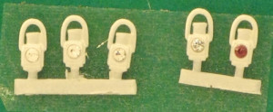 GWR White Head and Tail Lamps (5)