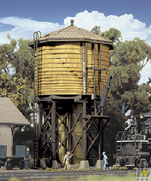 Wood Water Tank Yellow Ochre (Pre-Built)